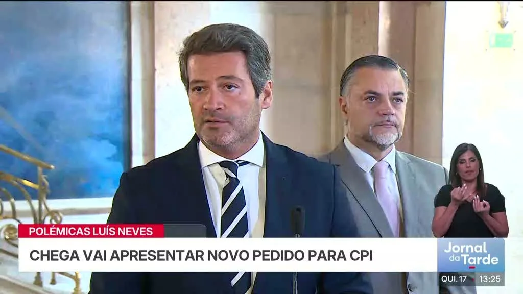Chega volta a pedir comissão parlamentar de inquérito