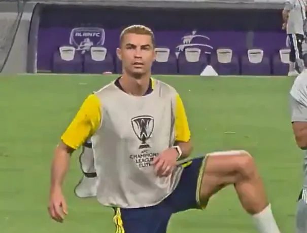 El gesto provocador de Cristiano Ronaldo a la hinchada del Al Ain que gritó por Messi