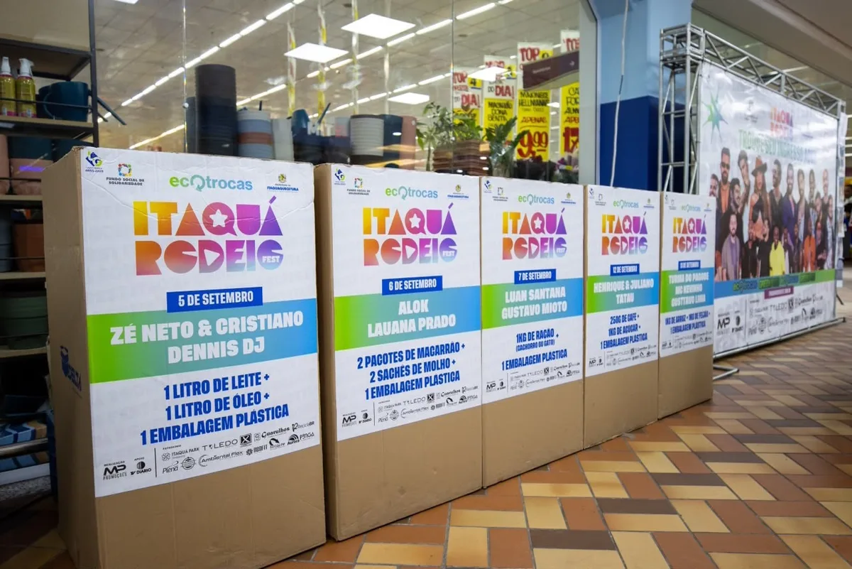 Troca de ingressos para o Itaquá Rodeio Fest 2026 começa nesta terça-feira