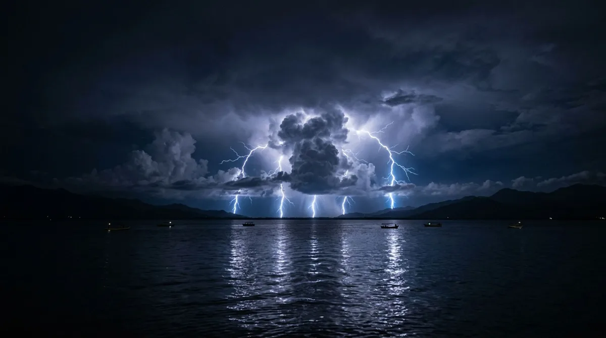 O lugar misterioso do planeta onde tempestades de raios iluminam o céu durante horas quase todas as noites