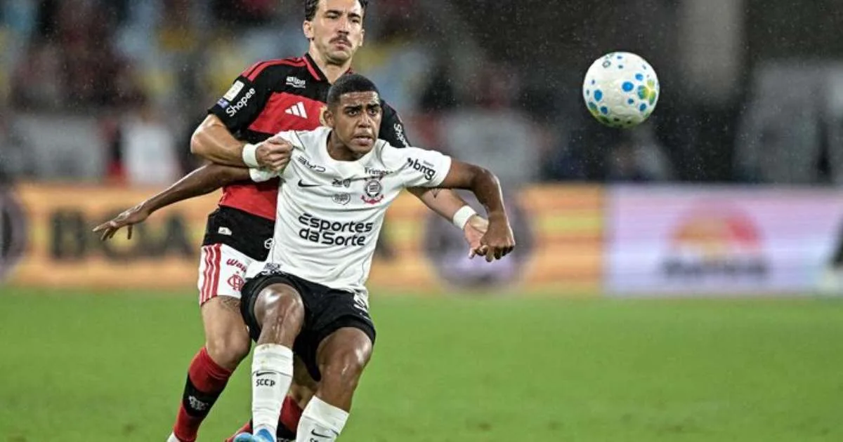 Corinthians reage no segundo tempo, mas Bruno Henrique brilha e dá vitória ao Flamengo no Maracanã