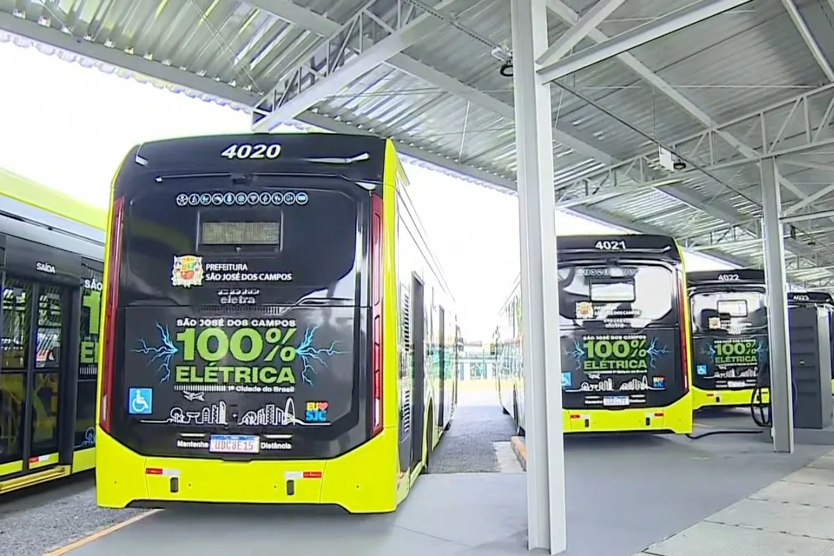 São José dos Campos entrega estação de recarga para ônibus elétricos após adiamentos