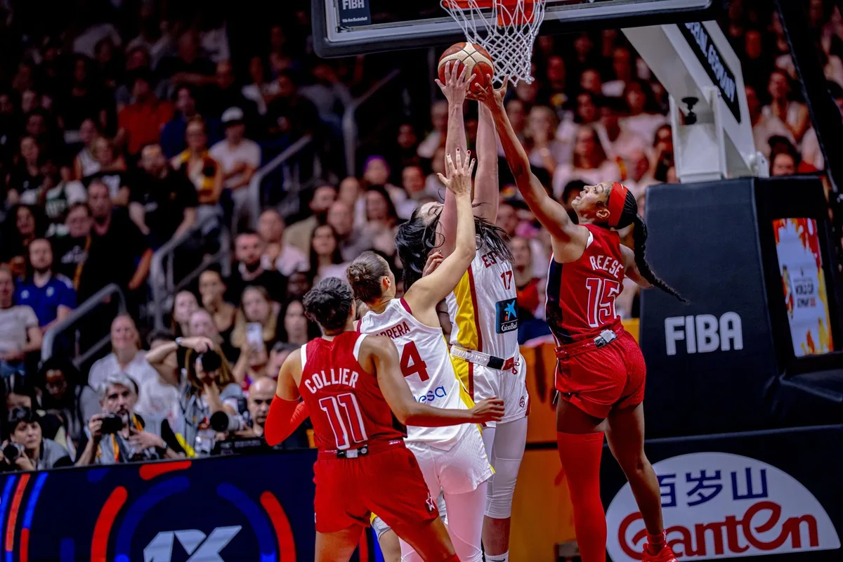 España inquieta a Estados Unidos (66-76) pero buscará el bronce en el Mundial