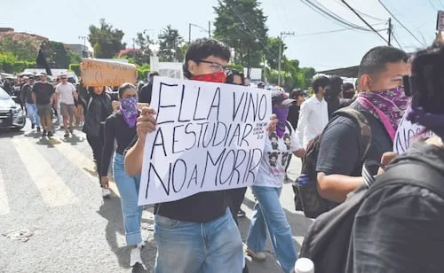 Claudia preguntó si México era en verdad peligroso; exigen justicia por estudiante española