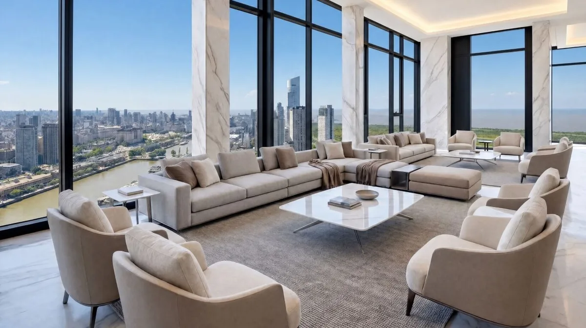Se vende el penthouse más caro del país: cuesta US$21 millones, tiene piscina en las alturas y suite de 120 m2