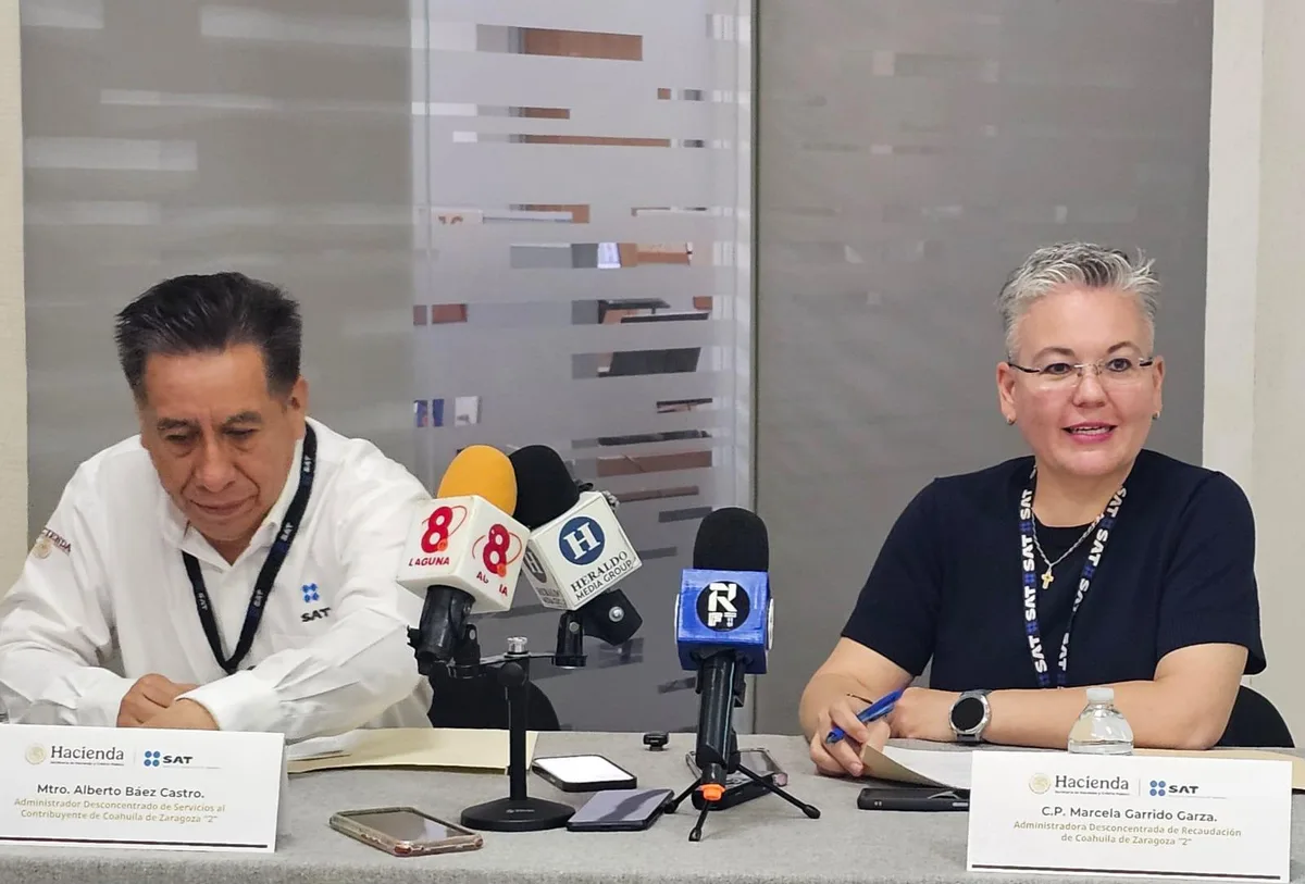 Coahuila: ofrece el SAT condonación del 100% en multas y recargos para regularizar adeudos