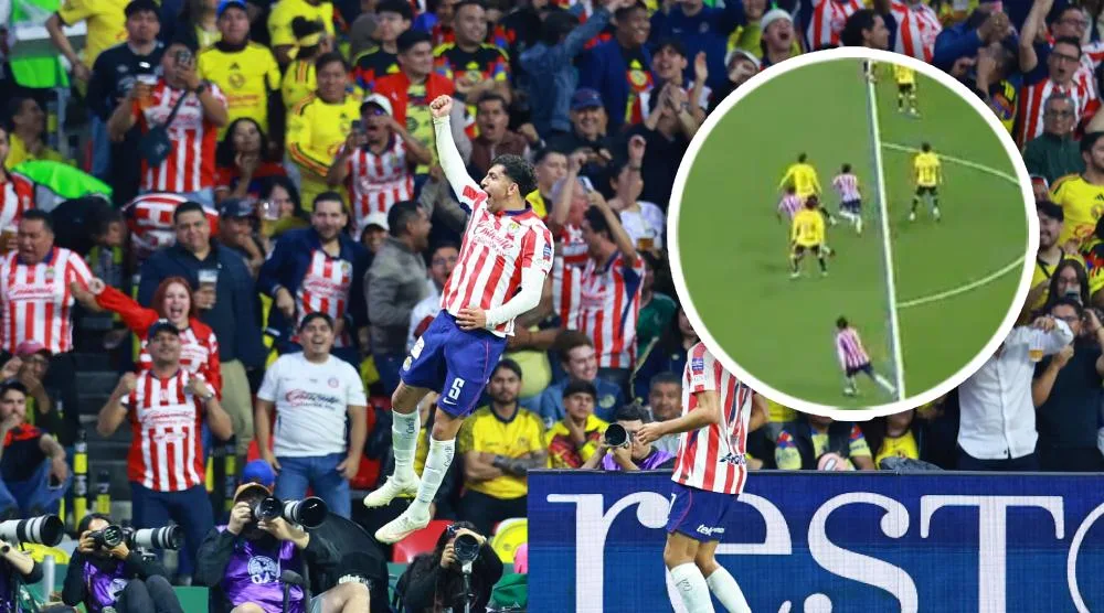 Polémica en gol de Chivas: ¿fuera de lugar a favor del América en el Clásico?