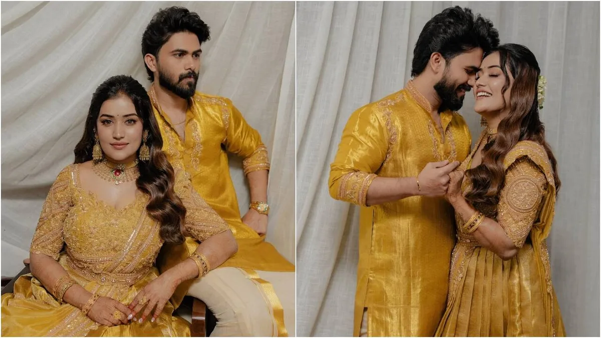 Bigg Boss Malayalam 7 winner Anumol marries Bhuvanesh Rajendiran; reception planned