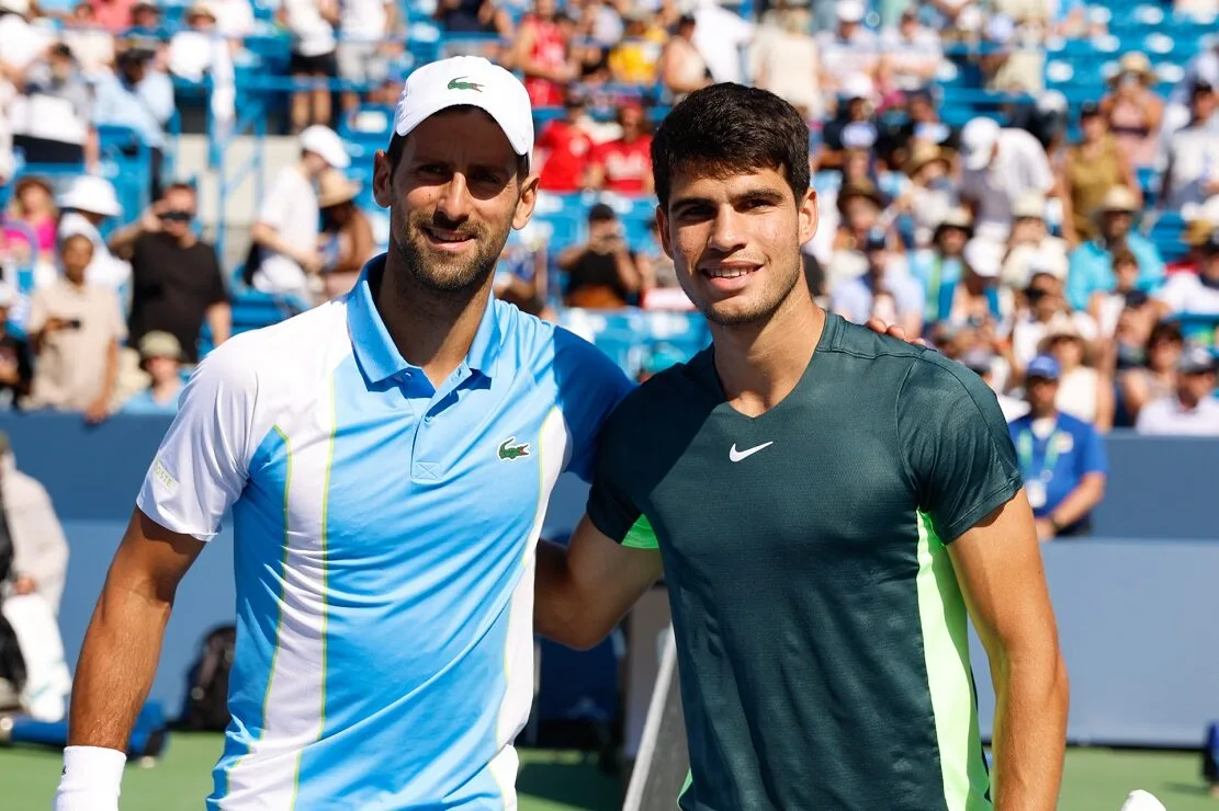 Djokovic cai na chave de Alcaraz e tem páreo duro na 2ª rodada