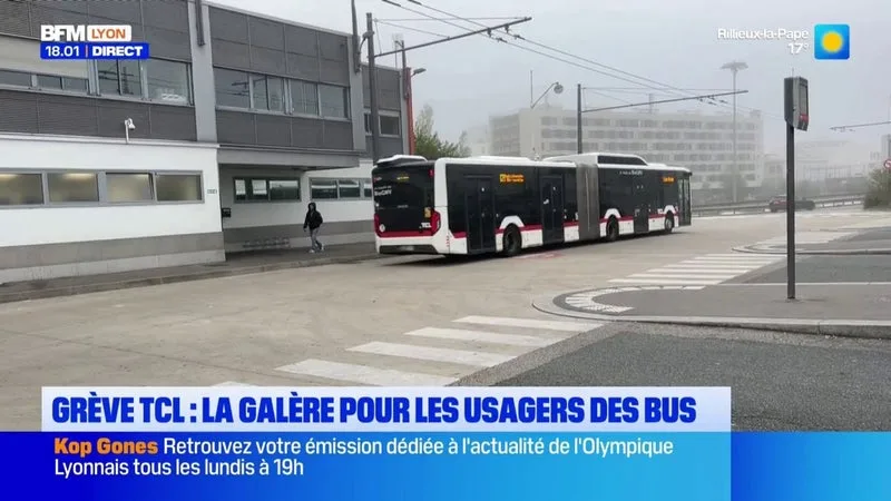 Mouvement de grève chez les TCL : les lyonnais impactés