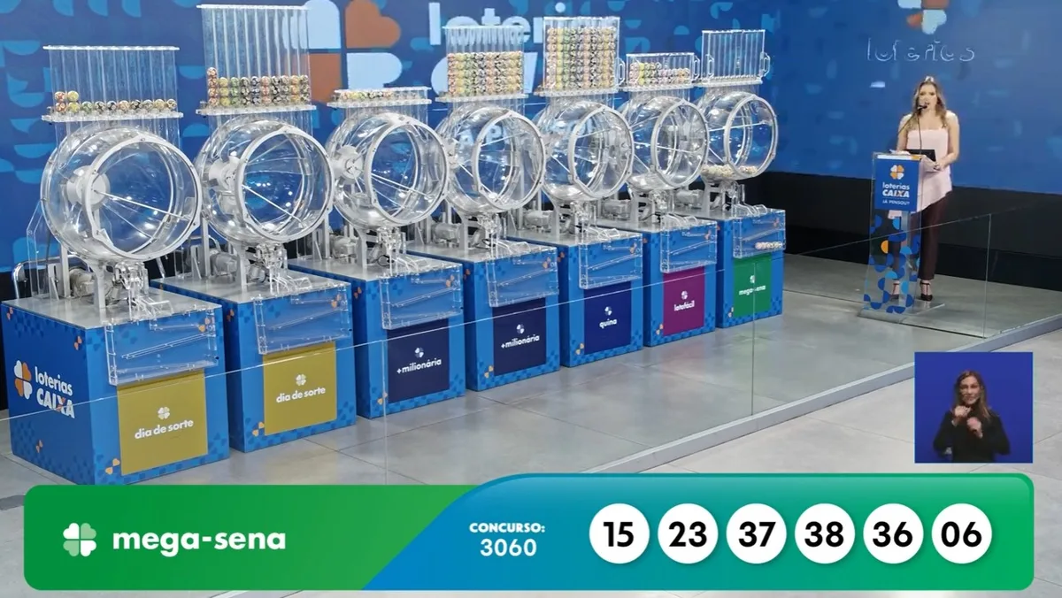 Mega-Sena 3060: apostas de Sergipe acertam quadra; confira os ganhadores