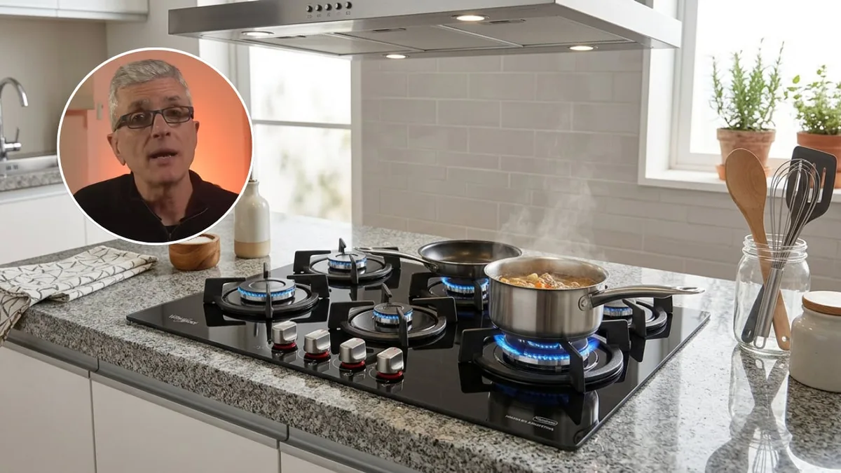 Marcelo Seia, arquitecto: “Este es el problema del anafe de la cocina que nadie te cuenta hasta que ya es tarde”