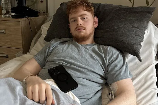 Man who put pain down to gym got message on his phone telling him it was cancer