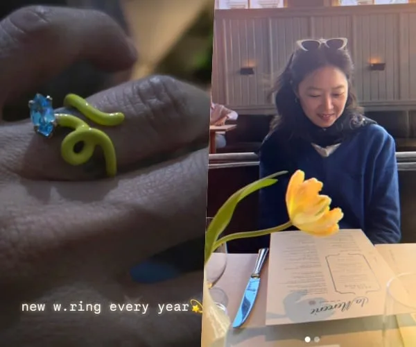 공효진, ♥케빈오와 매년 새 반지라니..달달한 부부 근황