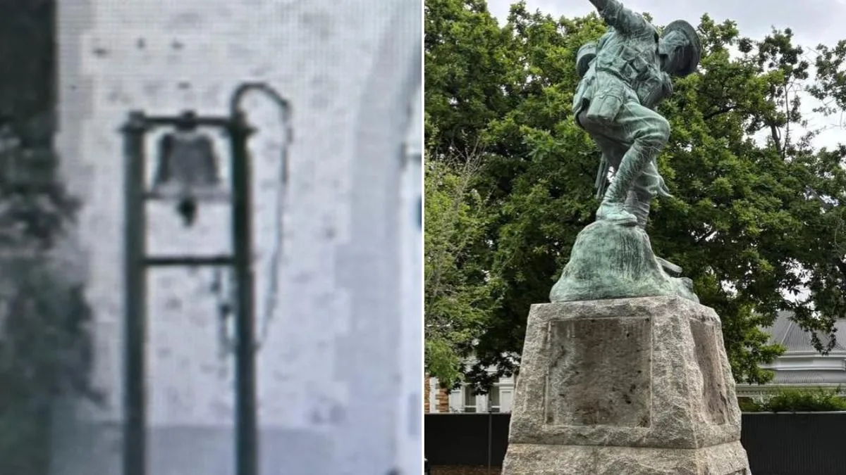 Memorials and churches targeted as thieves steal precious metal plaques and bells