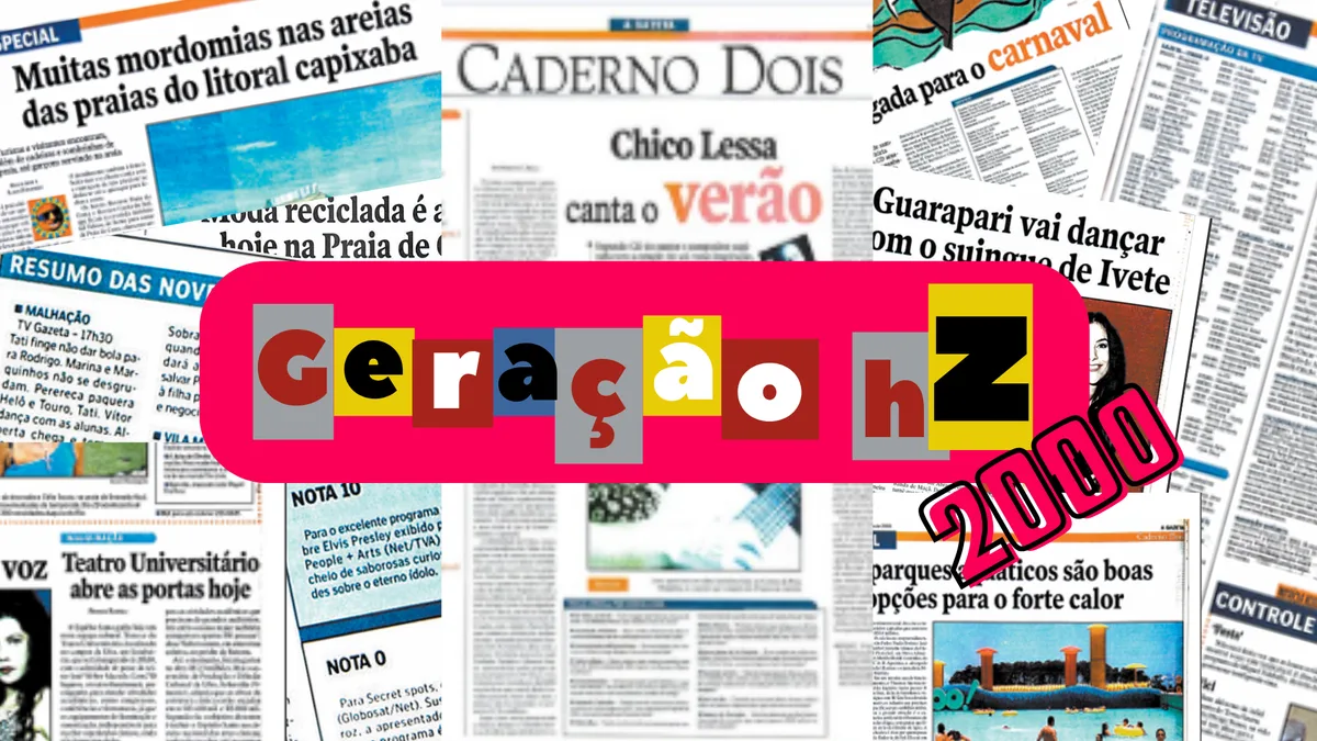 Geração HZ: estagiário Gen Z descobre o eterno Caderno 2 de A Gazeta dos anos 2000