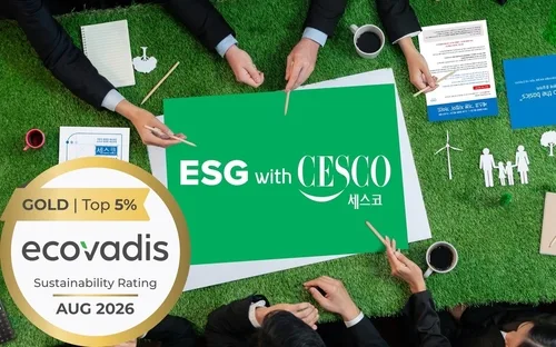 세스코, 에코바디스 ESG 평가서 '골드 메달'…2년 연속 수상