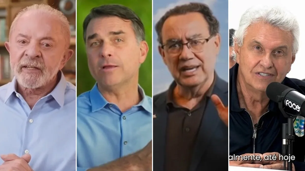 Quaest em MG: Lula, 35%; Flávio Bolsonaro, 30%; Cury, 5%; Caiado, 4%; Zema e Renan, 2%