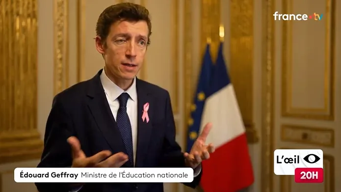 Une prof de maths remplaçante pour un cours de français ? Édouard Geffray répond sur ce couac