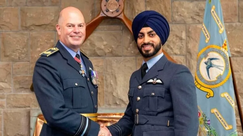 Indian-origin Sikh becomes first RAF fighter pilot graduate since World War II