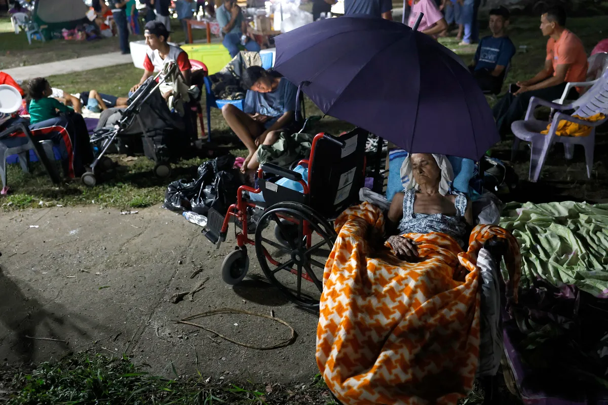 Las noches en Panamá: largas, en campamentos improvisados y con incertidumbre tras el terremoto