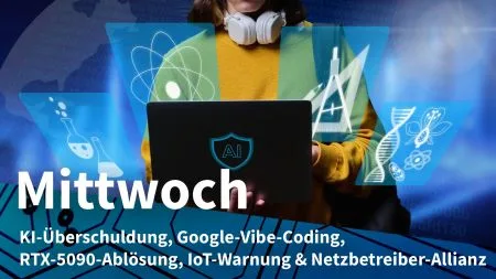 Mittwoch: KI-Insolvenz nach Suizid-Klagen, KI-Vereinfachung der App-Entwicklung