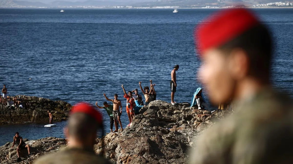 Ceuta: Spanische Polizei nimmt mutmaßliche Schlepper fest