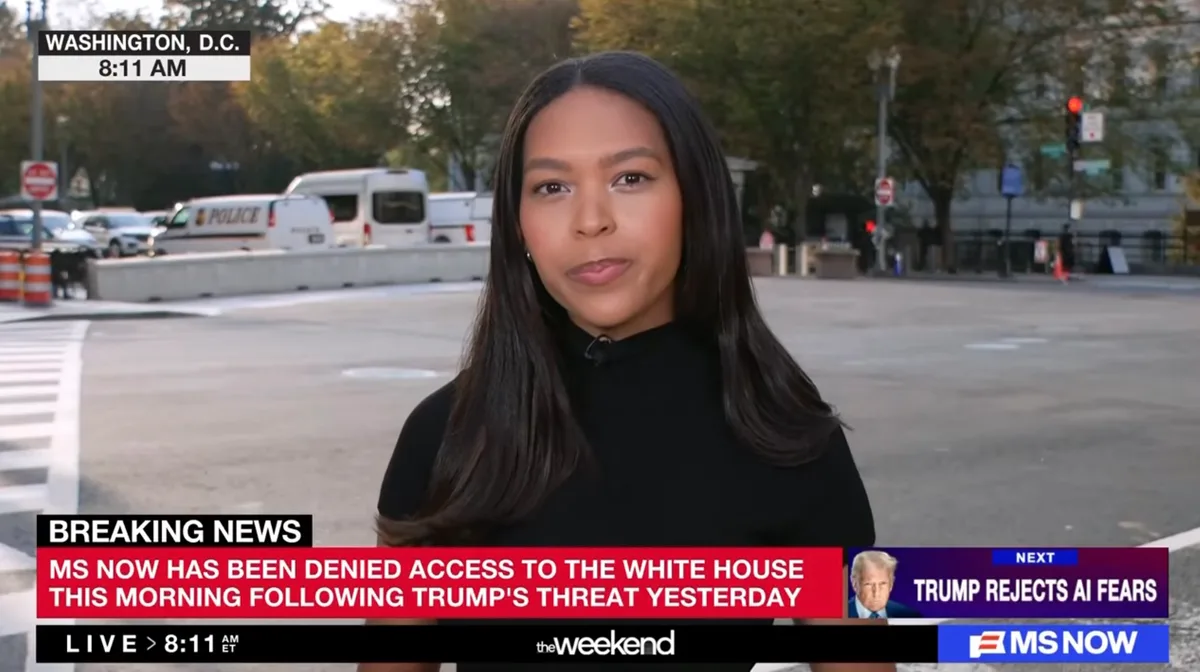 MS NOW Journalists Denied White House Entry Following Donald Trump’s Announced Ban