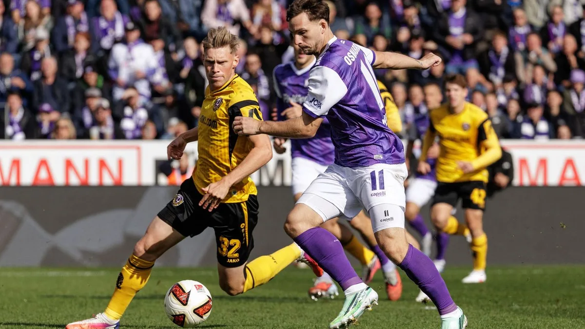 2. Bundesliga: Osnabrück holt späten Punkt gegen Dynamo Dresden