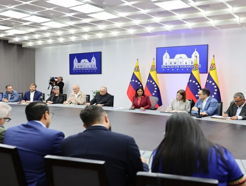 Delcy Rodríguez lidera Consejo de Ministros