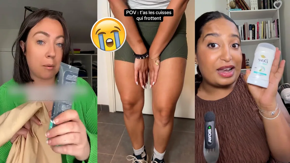 Contre les cuisses qui frottent, toutes les astuces des réseaux sociaux ne sont pas bonnes à suivre