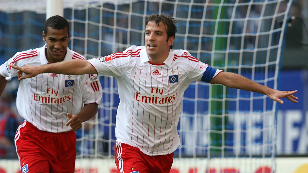 Ausgerechnet gegen Bremen - Mit diesen Stürmern kickte van der Vaart am liebsten