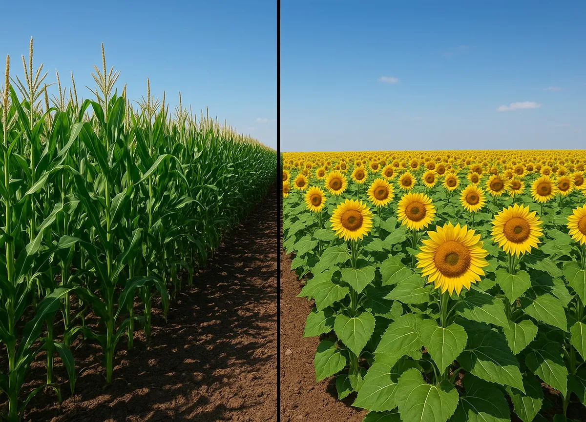 Sin lluvias, se acelera la siembra de maíz y girasol