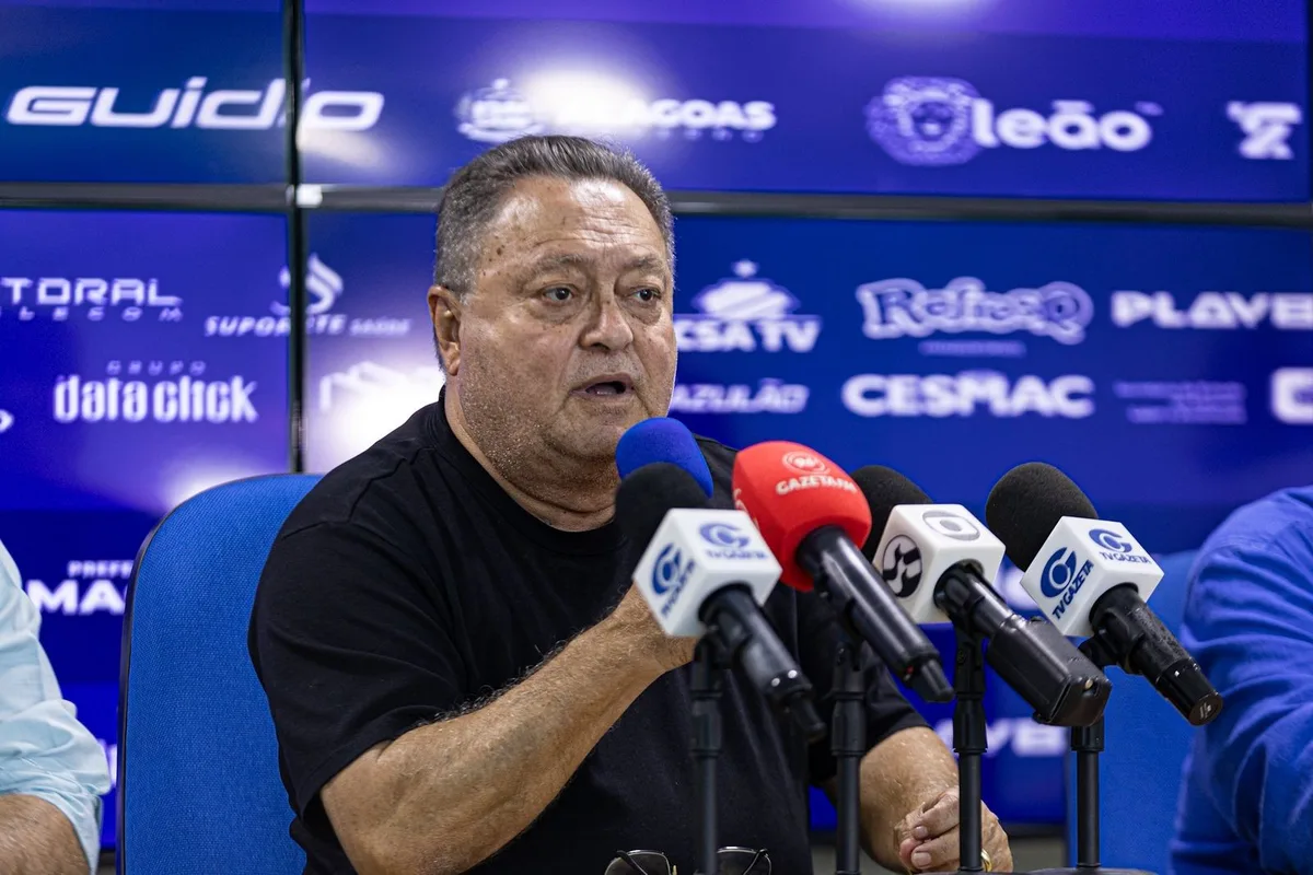 Robson Rodas se pronuncia sobre bloqueio das contas do CSA: "Consequência do passado"