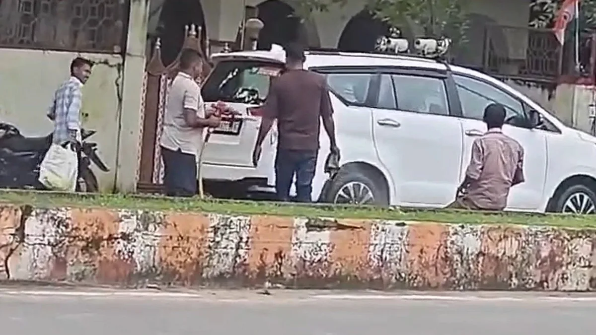 Fire tender used to wash MLA’s car in MP, video goes viral