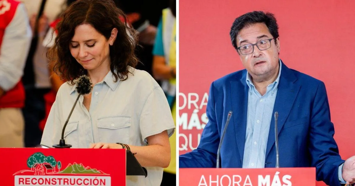 Óscar López retuerce el "chao 'pescao'" de Ayuso para retratar su falta de explicaciones sobre el ático: "Te han pescao, Isabel"