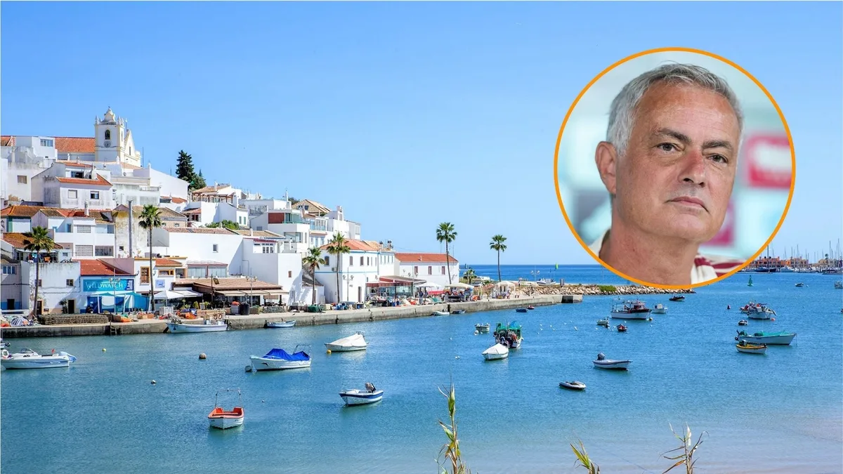 El refugio de José Mourinho en el Algarve: un pueblo de pescadores con menos de 2.000 habitantes, con una fortaleza medieval del siglo XV y playas espectaculares a una hora de España