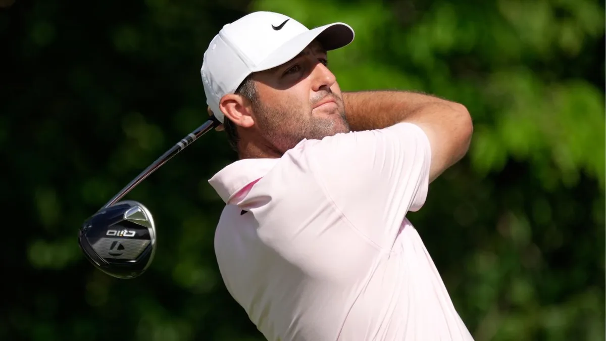 Scheffler begins chase for FedEx Cup title as post-season starts in sweltering Memphis