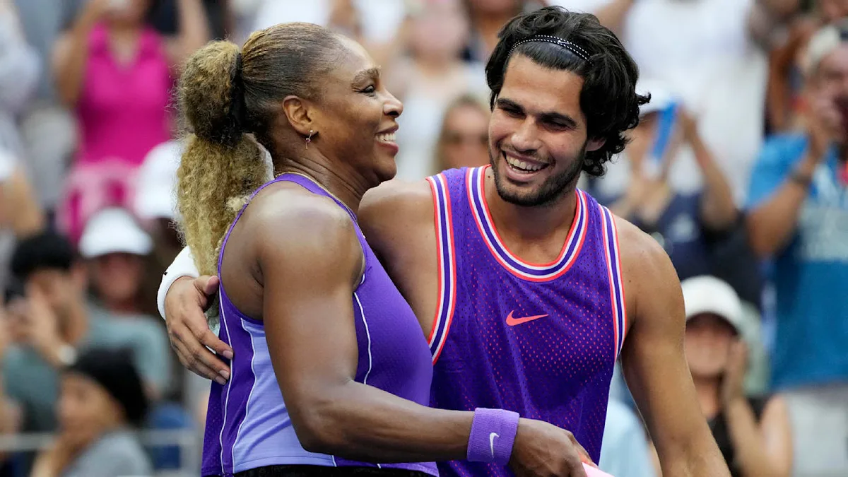 Rund 20.000 sahen zu - Williams und Alcaraz lassen US Open beben