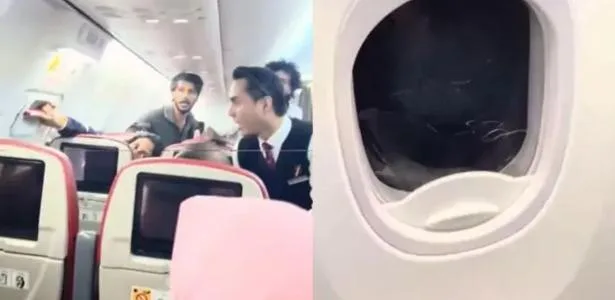Passageiro é preso após tentar abrir porta de avião por 'sentir vontade'