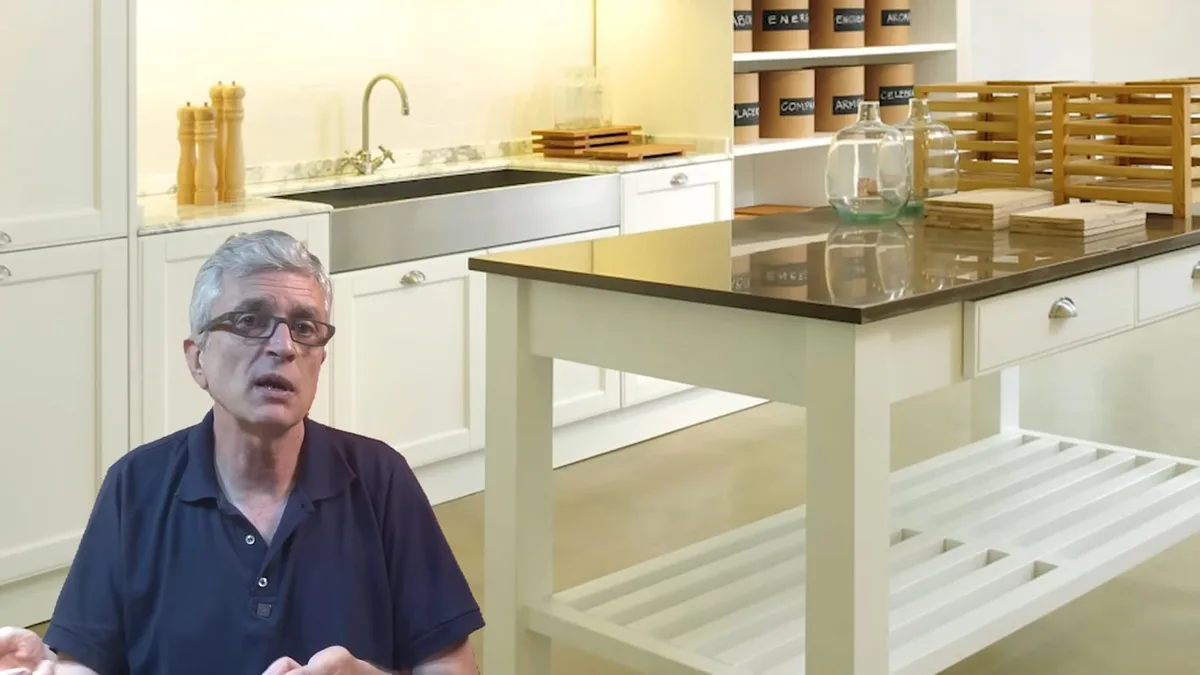 Marcelo Seia, arquitecto de casi 60 años: “Hay un error que se repite en cocinas modernas y después se sufre todos los días”