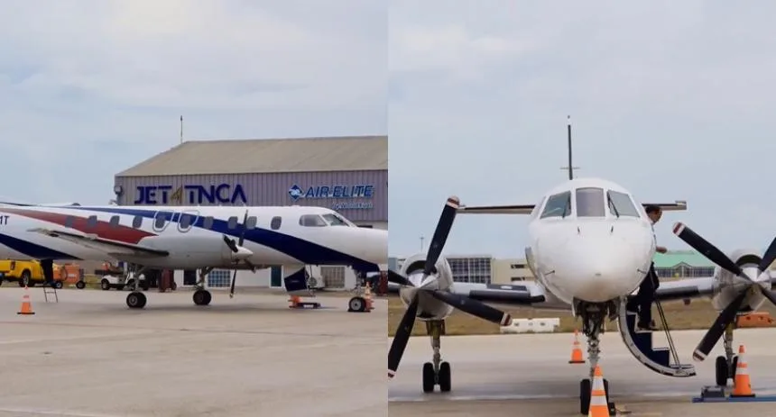 EN VIDEO: Aruba recibió el primer vuelo chárter desde Venezuela, esperan hasta siete semanales