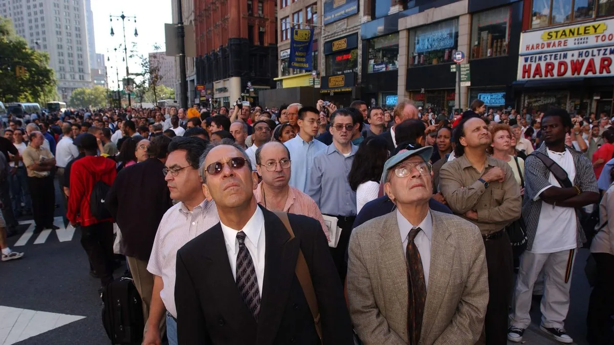 Axios interview: The 9/11 photographers who ran toward the danger