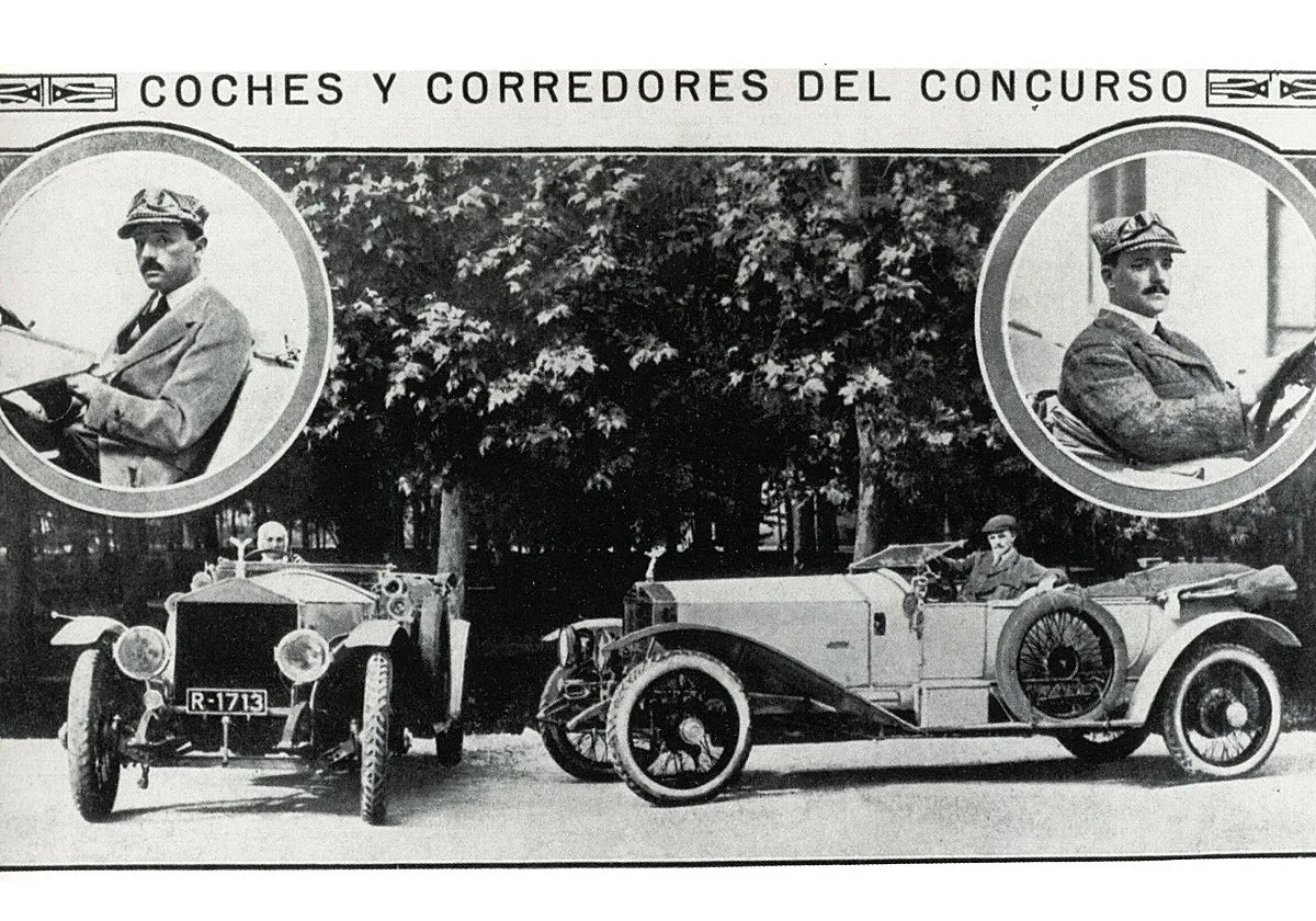 Rolls Royce Silver Ghost, el primer automóvil que ganó un Gran Premio de España
