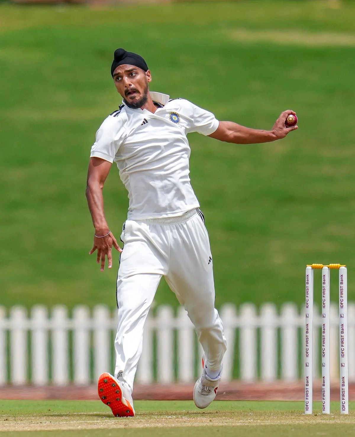 'Body is sore' - Arshdeep revels in rare red-ball opportunity