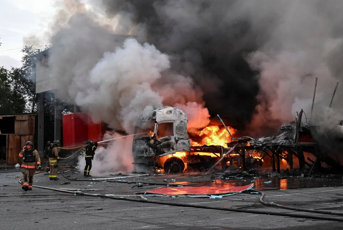 Ukraine strikes Russian rocket and military centre, Moscow hits infrastructure