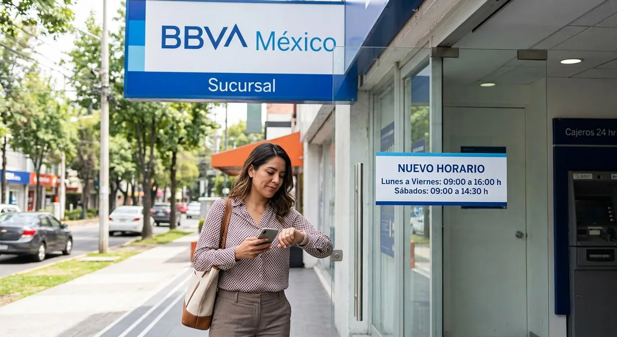 ¡Atención! BBVA cambiará su horario de atención en sucursales a partir del 5 de octubre