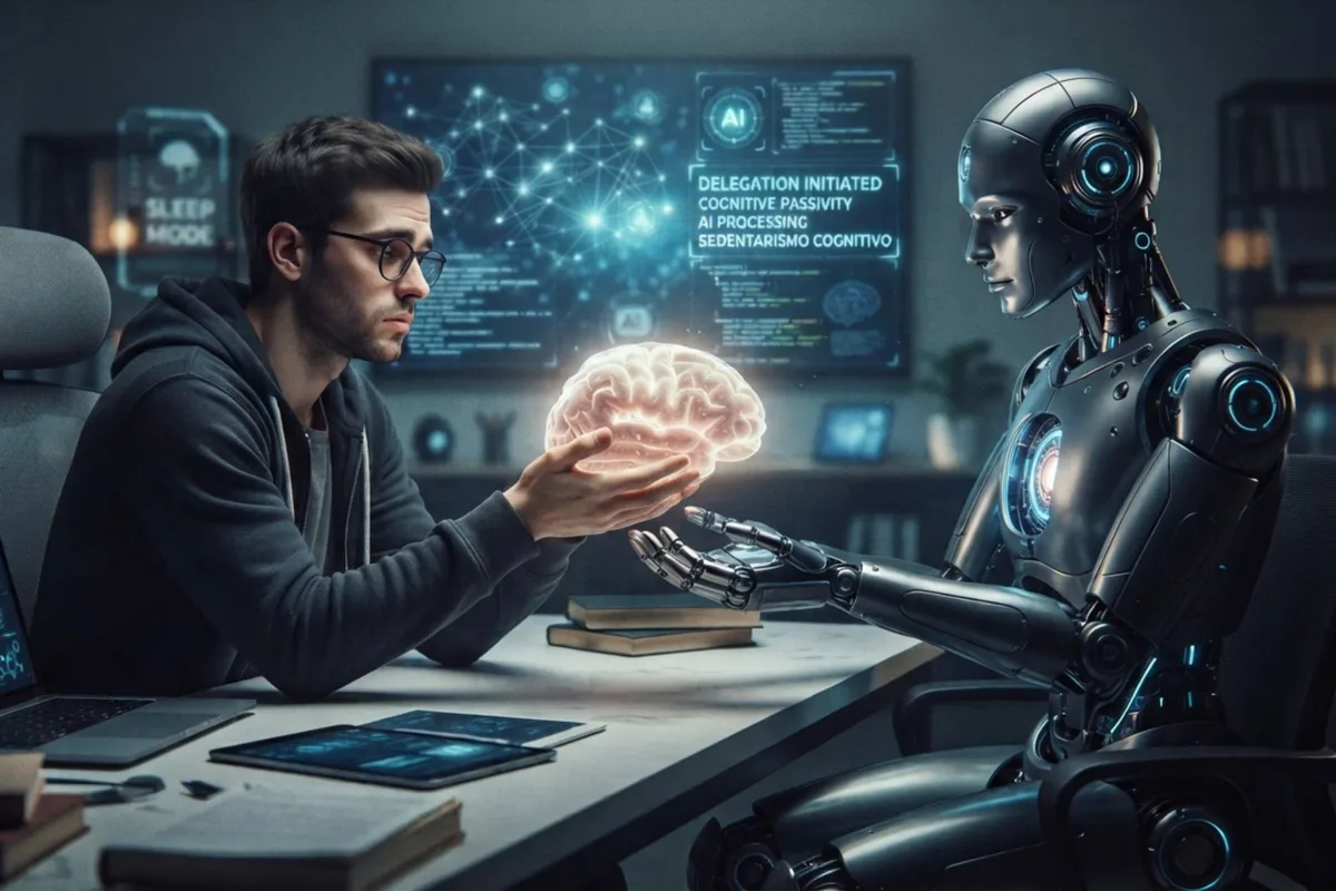 Qué es el sedentarismo cognitivo y por qué está creciendo cada vez más de la mano de la IA