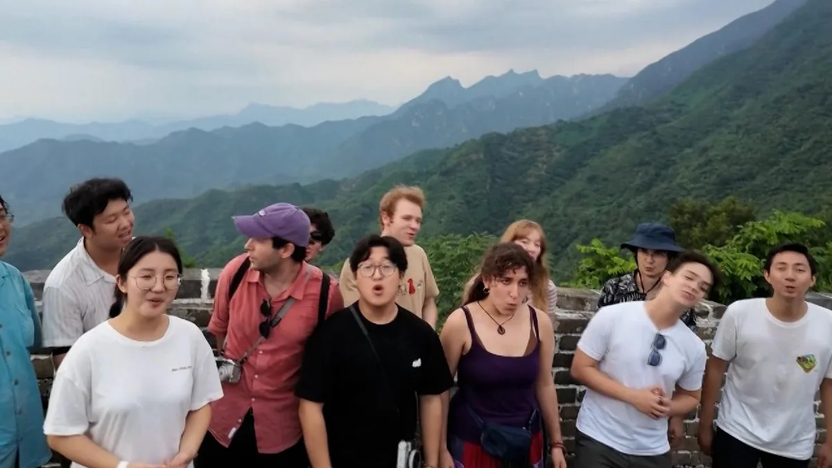 US students seek connection through song on China tour