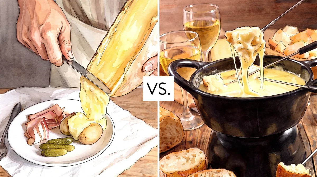 Fondue vs. raclette: cuáles son sus diferencias y qué ingredientes son los más comunes